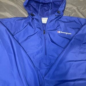 Champion Blue Windbreaker Jacket